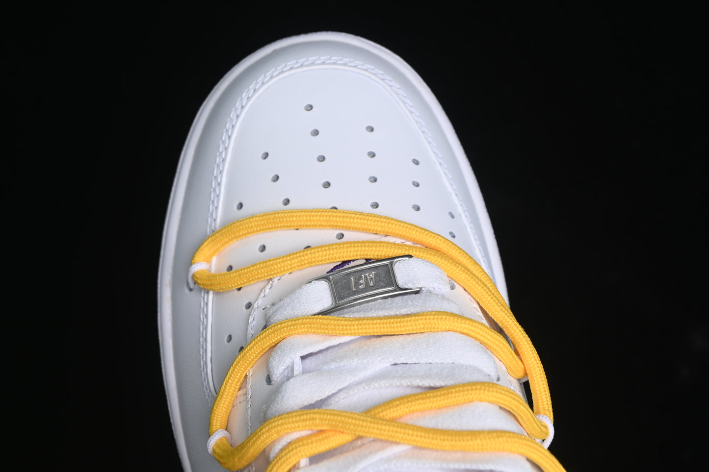 White and Yellow Air Force 1